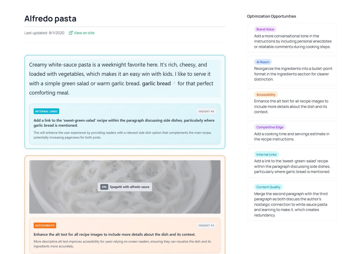 Polish Your WordPress Content - Features Overview
